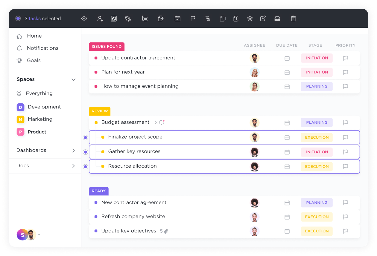 Managing Tasks With ClickUp 